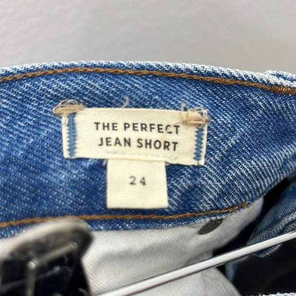 Madewell The Perfect Jean Short in Hedrick Wash size 24 - Picture 5 of 11